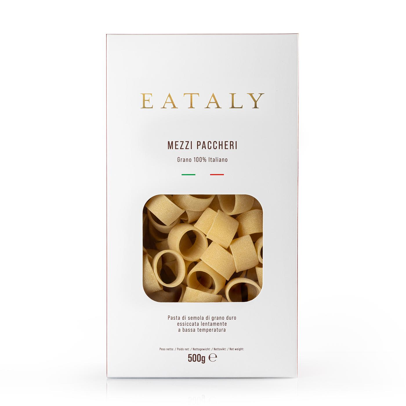 Mezzi paccheri 100% grano italiano 500g Eataly | Eataly