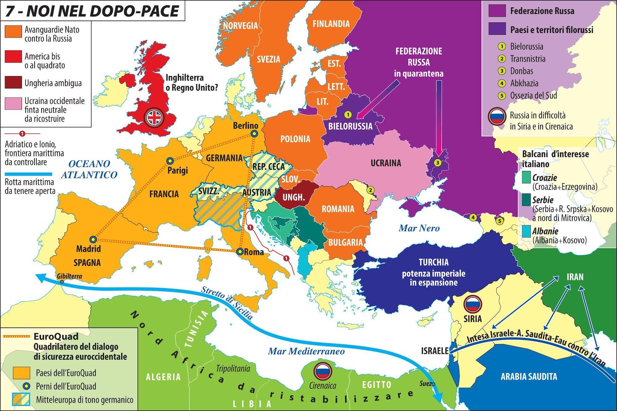 Draghi da Biden, la pseudo-Nato britannica e la 