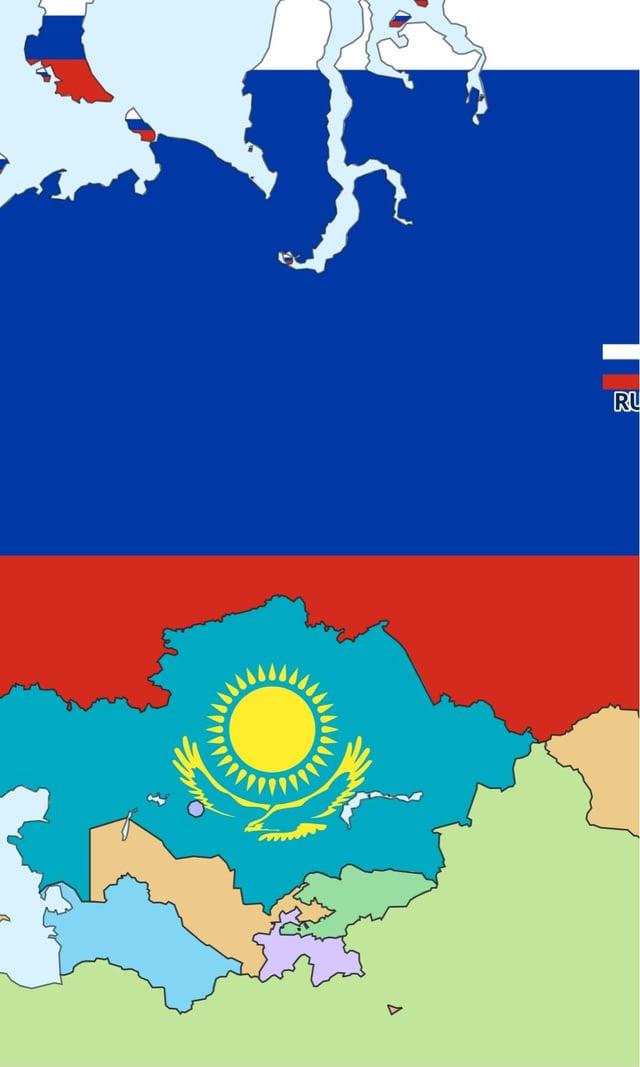 Il Kazakistan <b>è</b> al sicuro dalla <b>Russia</b>? : r/geography