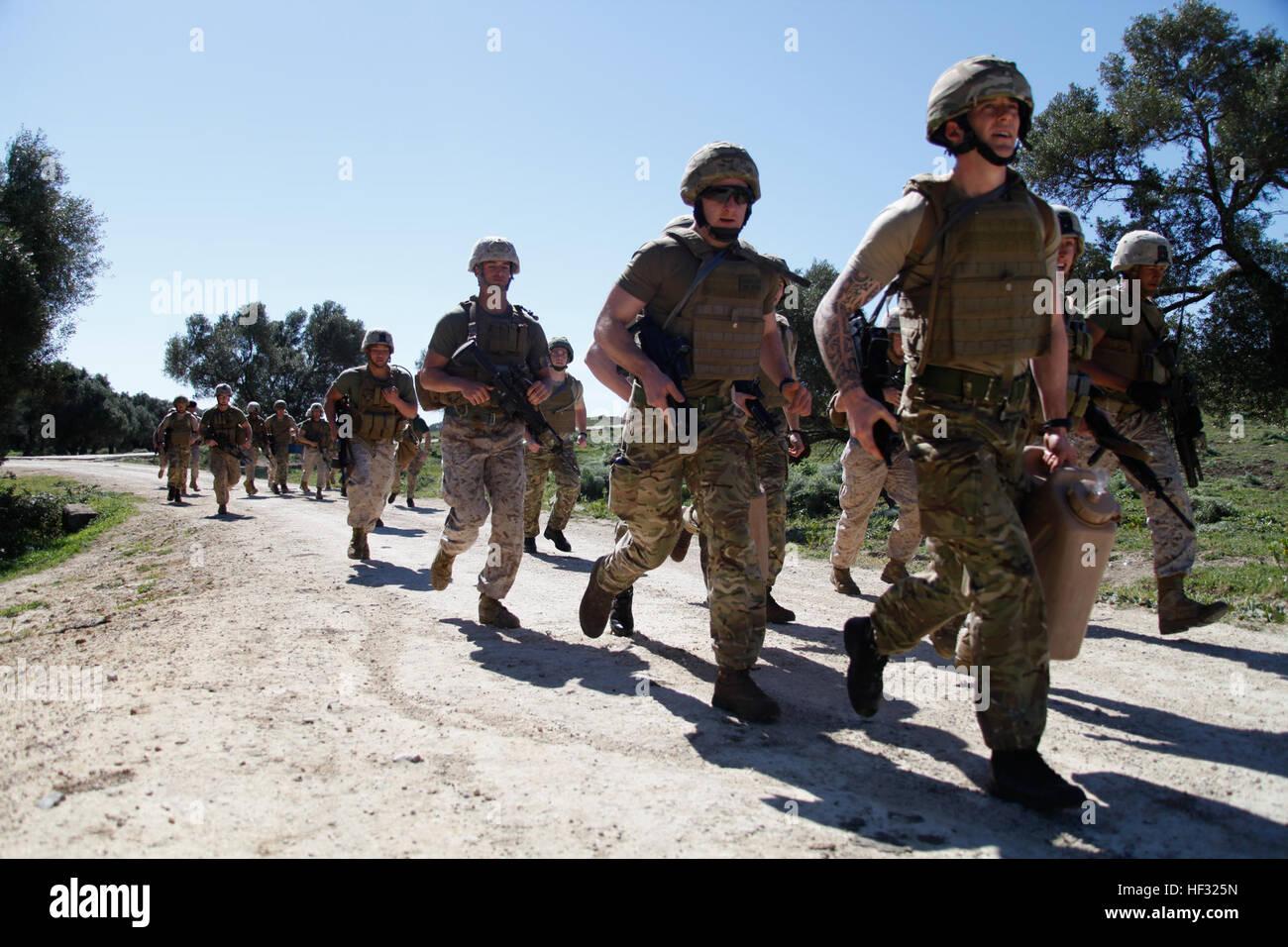 Stati Uniti Marines dalla flotta Alpha <b>anti</b>-<b>terrorismo</b> Security ...
