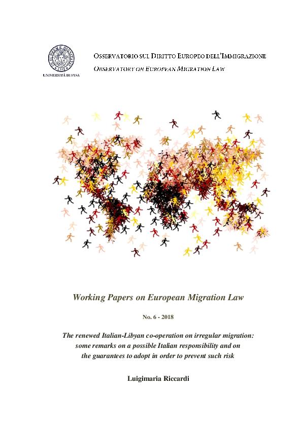 PDF) The renewed Italian-Libyan co-operation on irregular ...