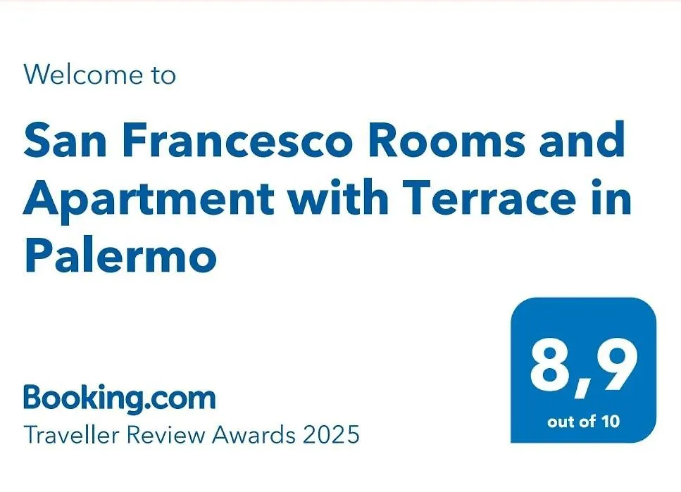 San Francesco Rooms And Apartment With Terrace In Palermo Locazione Turistica-1